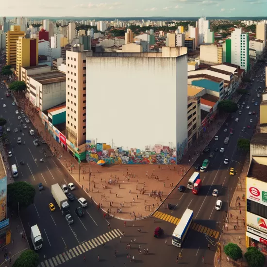 Empenas Como Mural de Arte Urbana em Nova Igua&ccedil;u